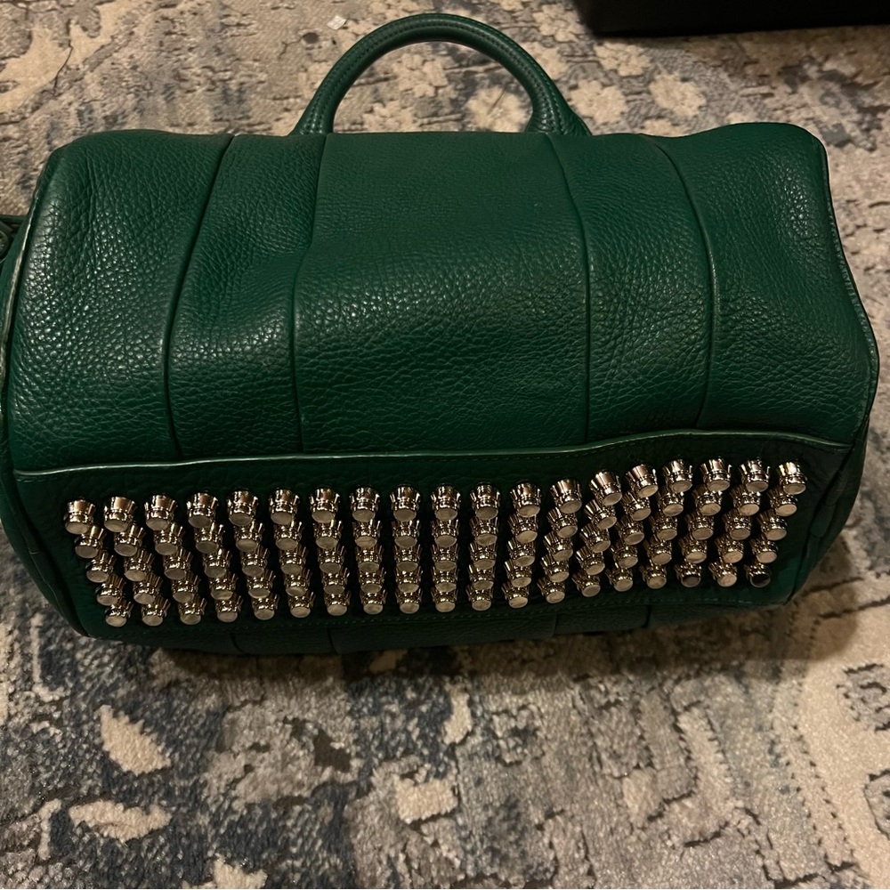 SOLD. Alexander Wang Emerald Green Rocco Duffel